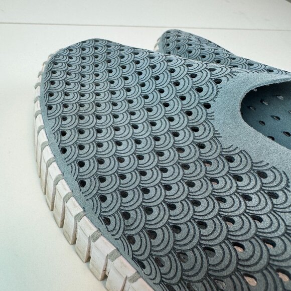 Ilse Jacobsen Tulip Shoes Blue Suede Slip on sneakers EU 41 (US 9.5) - Picture 6 of 10